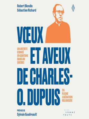cover image of Vœux et aveux de Charles O. Dupuis